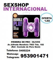 ANILLO DE DOBLE VIBRACION SEXSHOP 